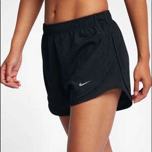 NIKE DRI-FIT Black Running Shorts, Size Medium